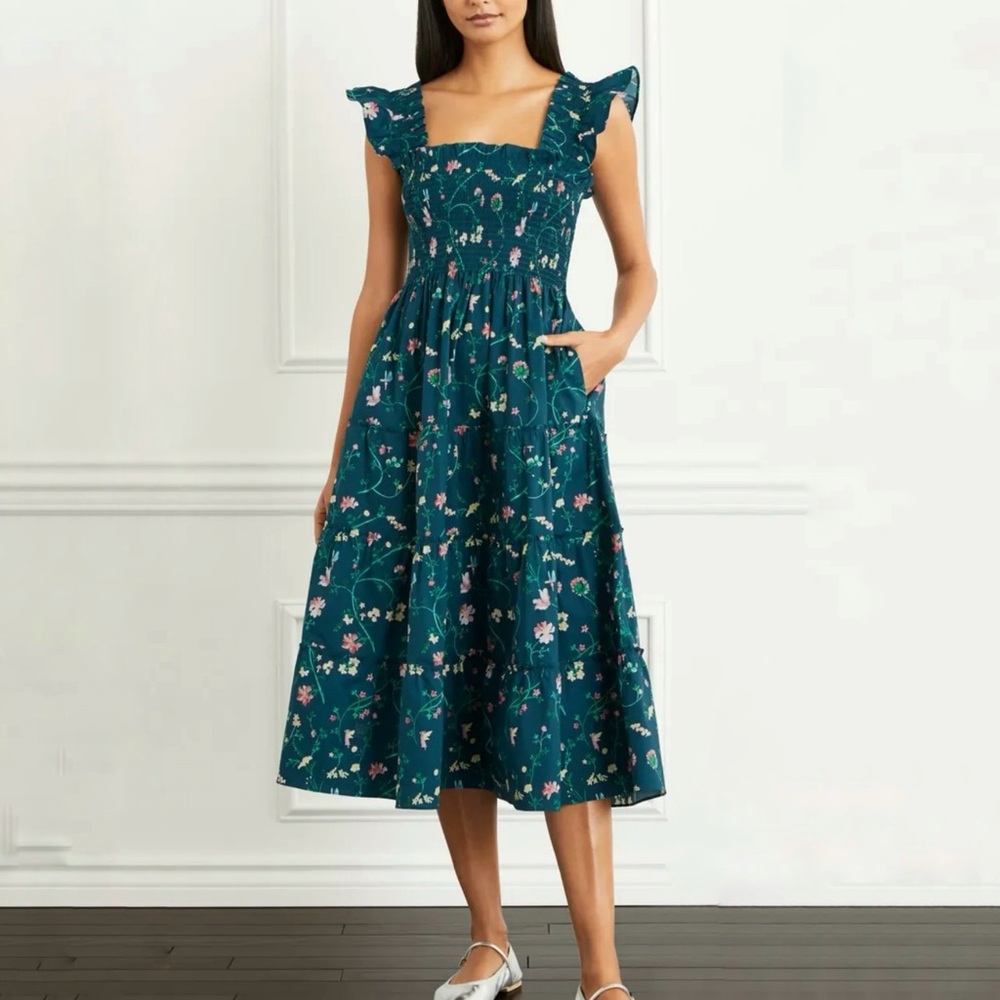 Hill House Ellie Nap Dress NWT Moody Floral size Small S new with tags